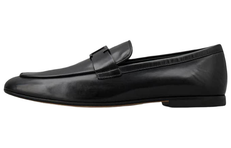 TOD'S TOD'S Logo Plaque Slip On Loafers