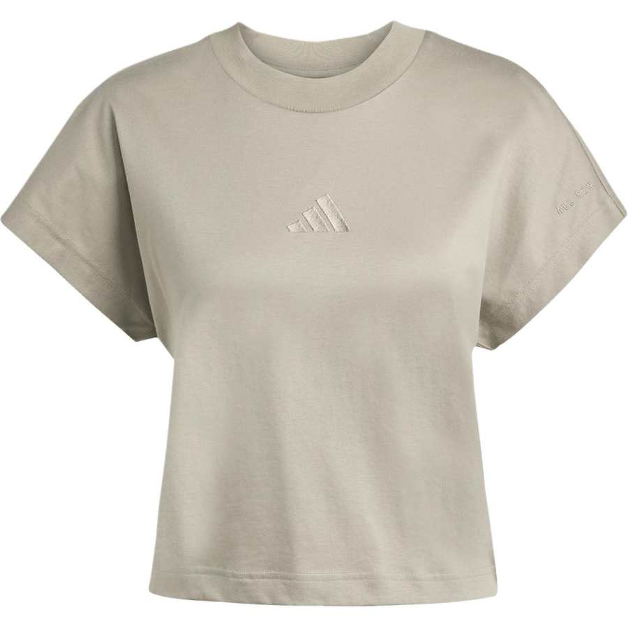 Adidas Adidas T Shirts Women's Green Crew Neck