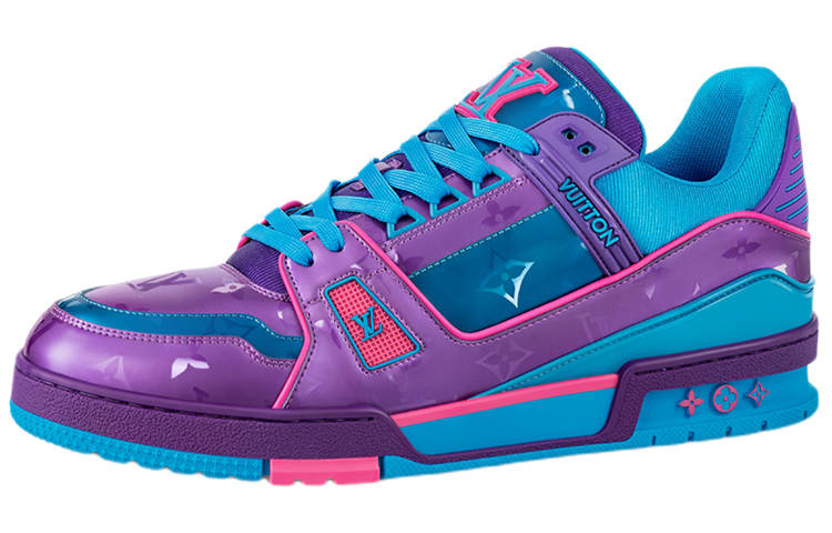 LOUIS VUITTON Trainers 'Blue Purple Pink'