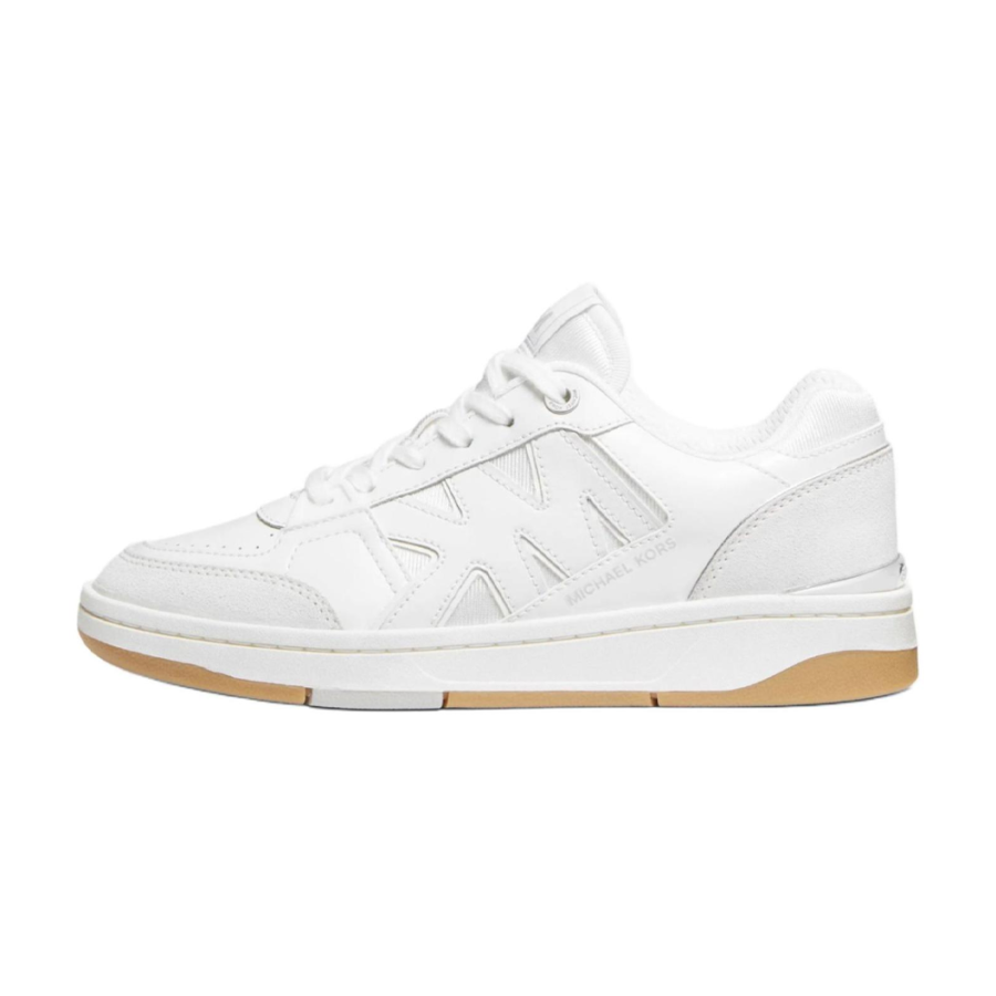 MICHAEL KORS Leather Low top Skateboard Shoes Women's White