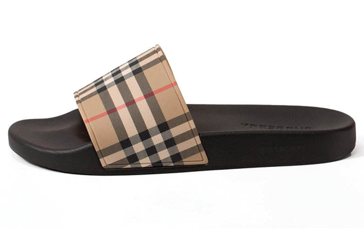 Burberry Vintage Check Slides Archive Beige