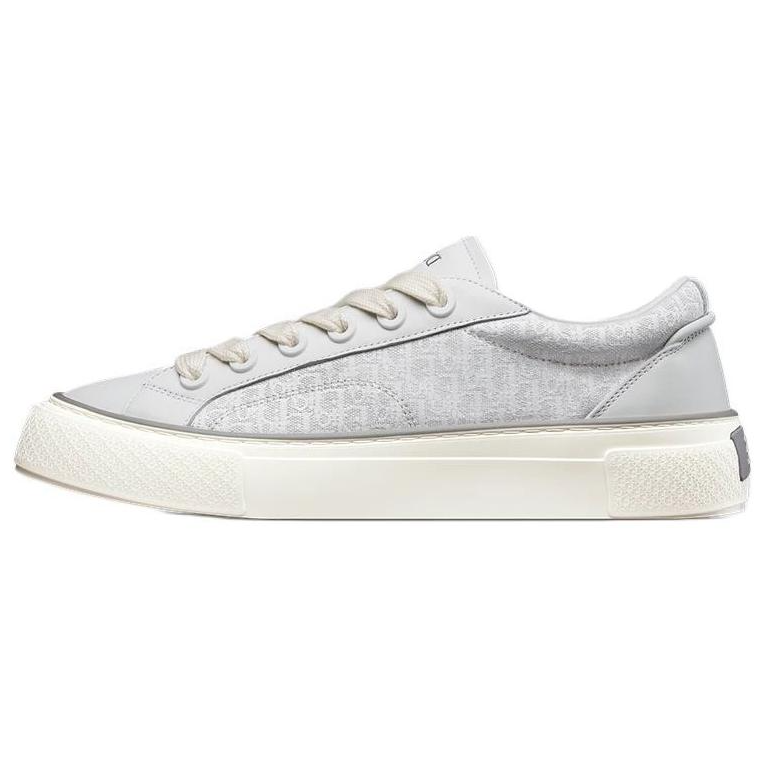 DIOR DIOR B33 Sneaker White Smooth Calfskin Oblique Jacquard