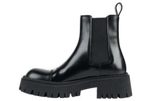 Balenciaga Tractor 20mm Boot 'Black' Women's