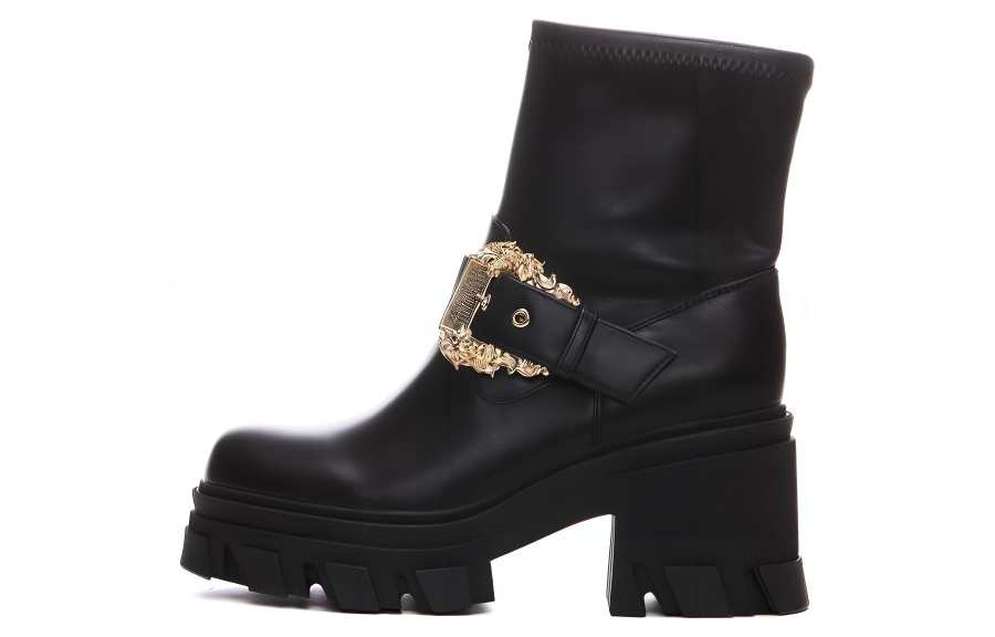 VERSACE JEANS Couture 75mm Decorative-buckle Boots