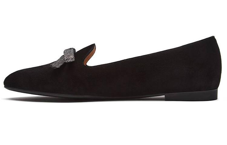 Stuart Weitzman Stuart Weitzman/SW Reese Sheepskin Casual Shoes Women's Black