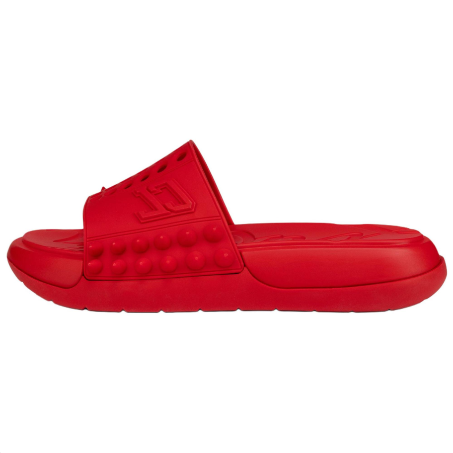 Christian Louboutin CL Slide Slippers 4cm Women's Red
