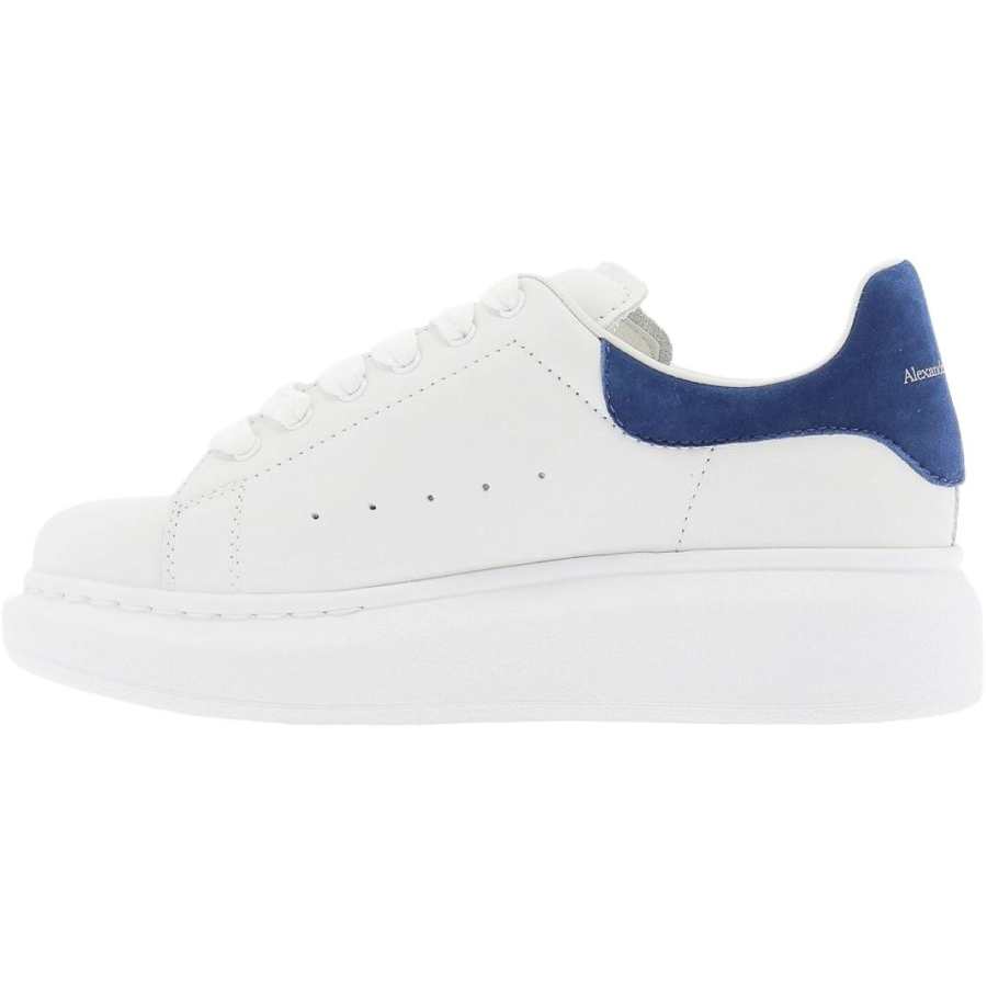 Alexander McQueen Oversized Sneaker Low top Stylish Skateboarding Shoes Blue White Children Aged 3 7 Years Old