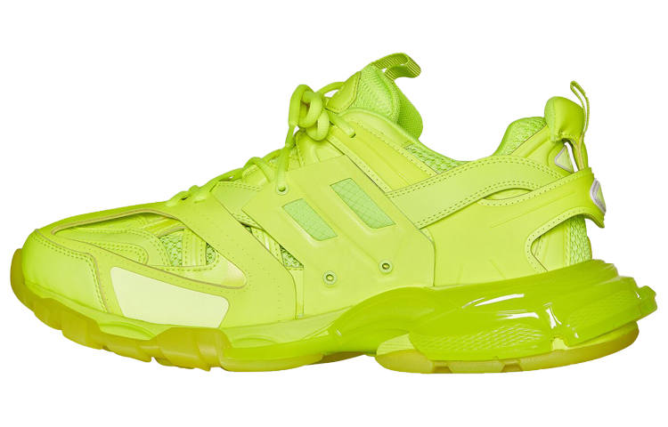 Balenciaga Track Low top Chunky Sneakers Men's Yellow