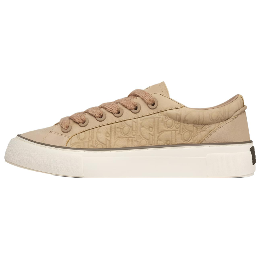 DIOR DIOR B33 Spin Low top Skateboard Shoes Men's Beige