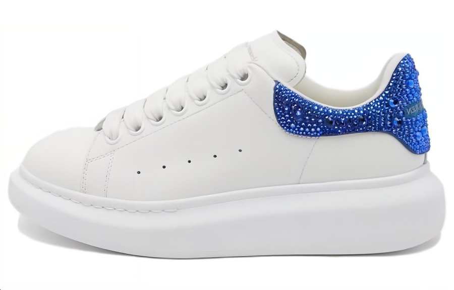 Alexander McQueen Oversized White Ultramarine Crystal Women's