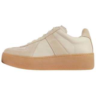 Maison Margiela Replica Wedge Low top Skateboard Shoes 5cm Women's Light Umber