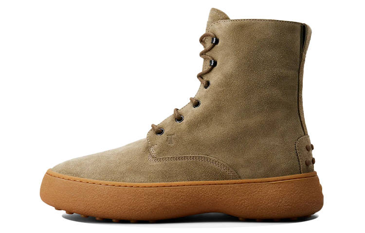 TOD'S Desert Boots Men's Beige Yellow