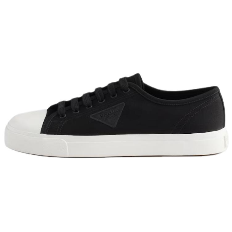 PRADA PRADA Low top Canvas Shoes Men's Black