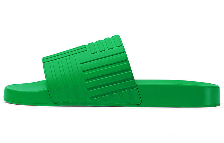 Bottega Veneta Slider Slide Slippers Women's Green