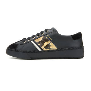 BALLY Low top Skateboard Shoes Men's Black
