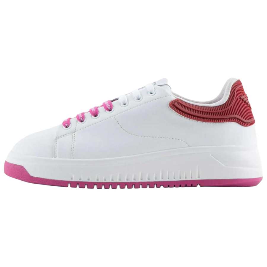 EMPORIO ARMANI Low top Skateboard Shoes Women's Red