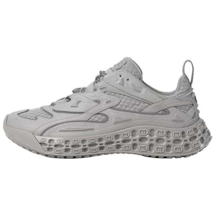 GUCCI Cub3d Low top Casual Shoes Men's Gray