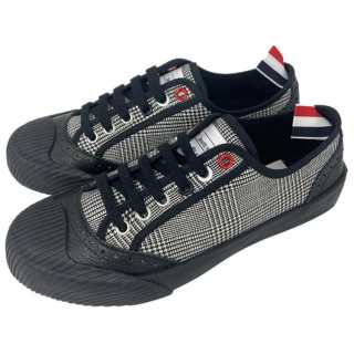 THOM BROWNE· High top Stylish Skateboarding Shoes Women's Black White