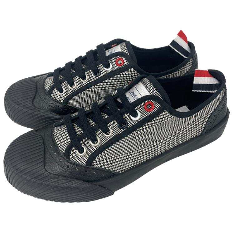 THOM BROWNE THOM BROWNE· High top Stylish Skateboarding Shoes Women's Black White