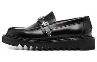 TOGA VIRILIS Plaque-detailing Two-tone Loafers