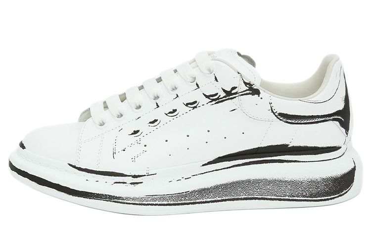 Alexander McQueen Alexander McQueen Oversized White Black Print