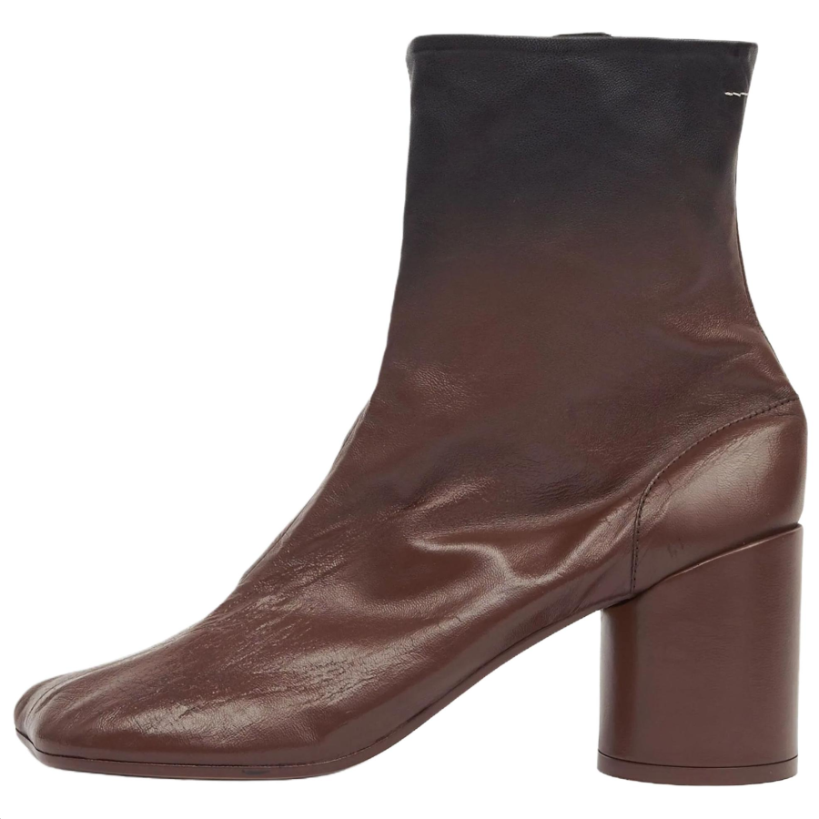 MM6 Maison Margiela Ankle Boots 9cm Women's Brown