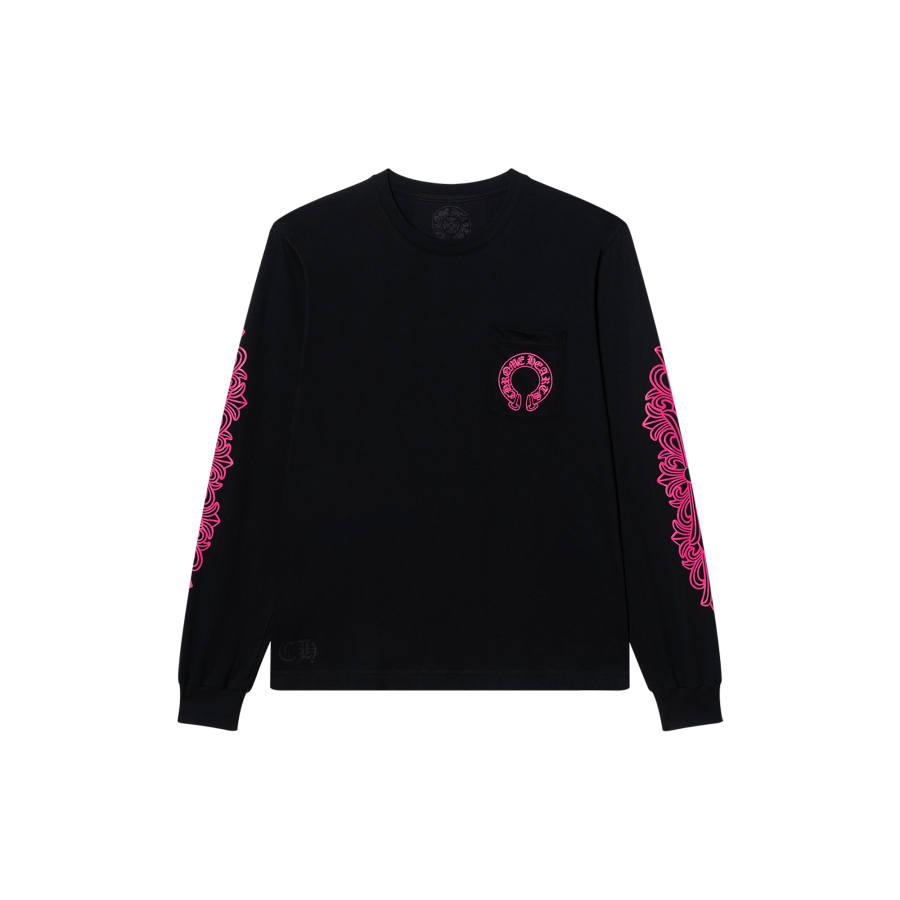 Chrome Hearts Chrome Hearts horseshoe-print long-sleeve top