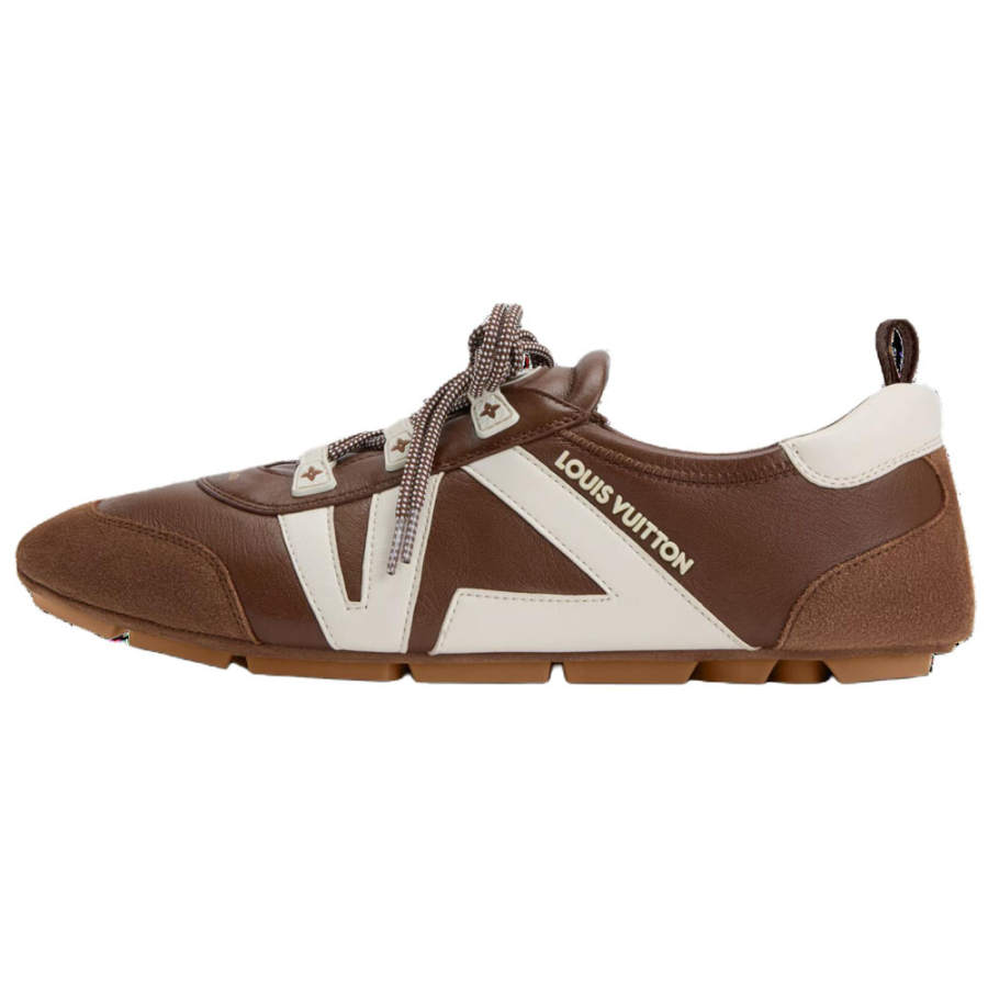 LOUIS VUITTON Sneakerina Low top Casual Shoes Women's Brown