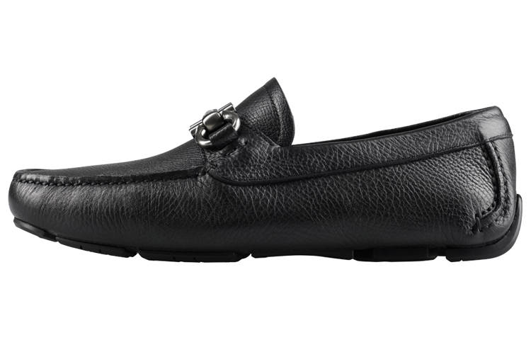 Ferragamo FERRAGAMO Parigi Slip-on Leather Loafers