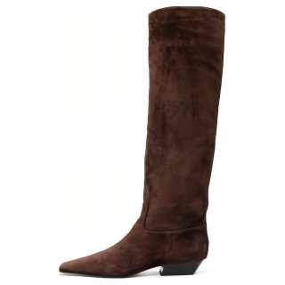 Khaite The Marfa Classic Flat Knee High Boots Women's
