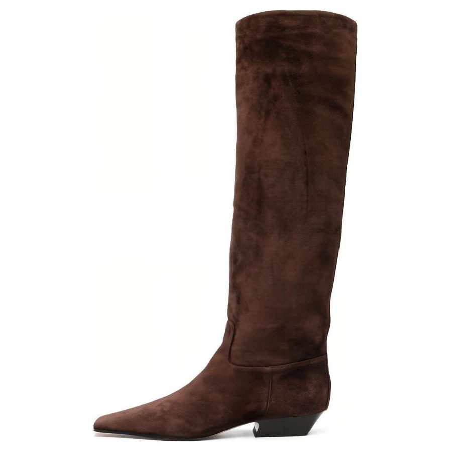 Khaite The Marfa Classic Flat Knee High Boots Women's