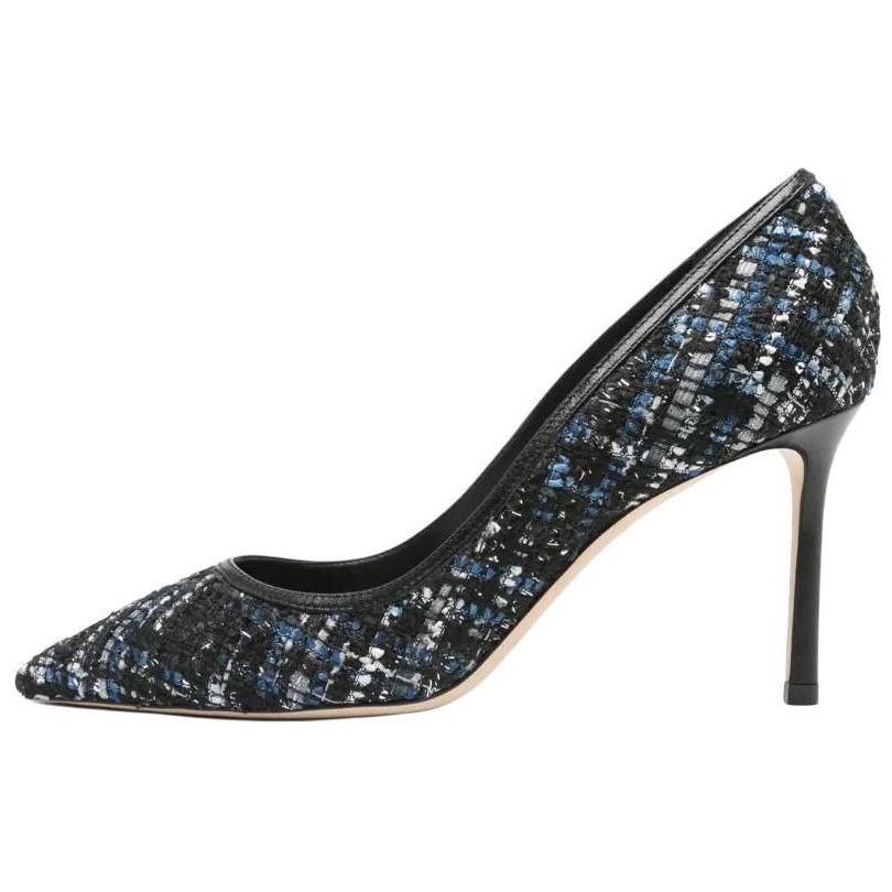 Jimmy Choo Romy Slim Heel High Heels 8.5cm Women's Blue