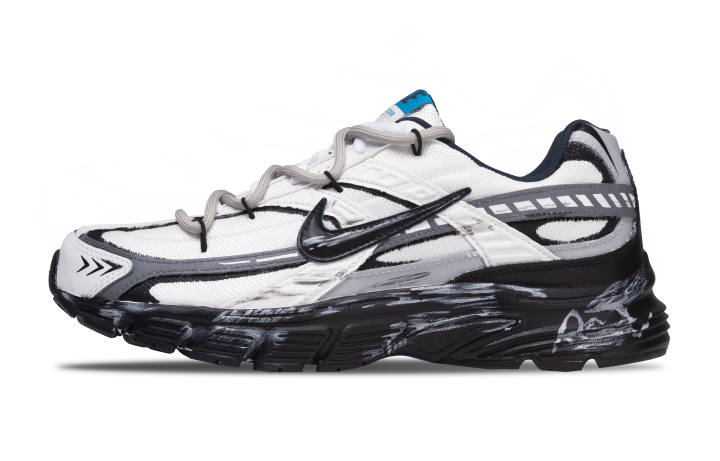 Nike Nike Initiator Height Increasing Abrasion Resistant Slip Resistant Low top Casual Running Shoes Unisex Black White Gray