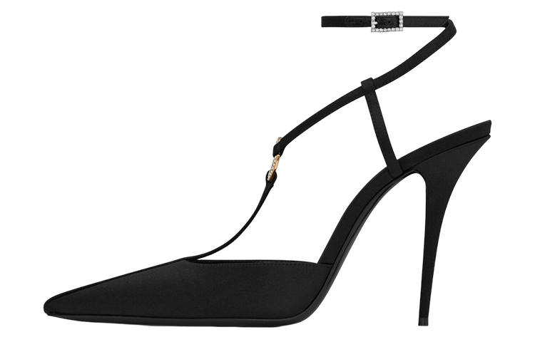 SAINT LAURENT SAINT LAURENT Luna 105mm Leather Pumps