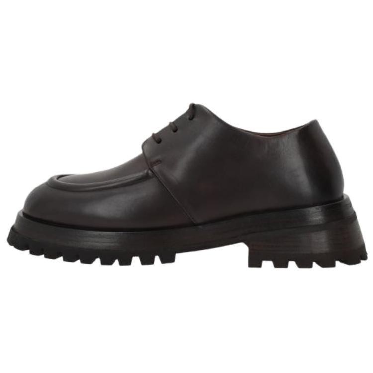 Marsèll Scalarmato Leather Casual Shoes Men's Dark Brown
