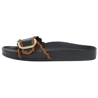 Loeffler Randall Slide Slippers Women's Black