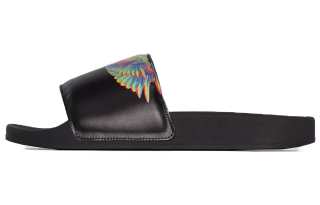 Marcelo Burlon Rubber Sole Slide Slippers Men's Black