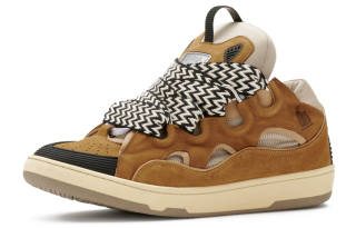 Lanvin Curb Sneaker Brown