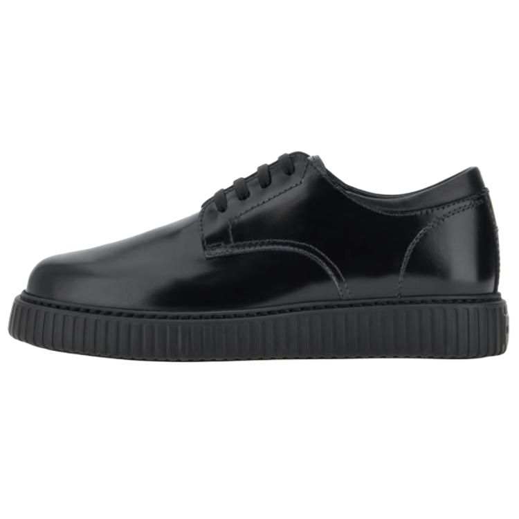 HOGAN H Stripes H677 Casual Shoes Men's Black