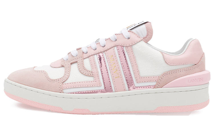 Lanvin Clay Low top Stylish Skateboarding Shoes Women's Pink