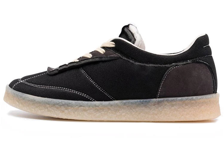 MM6 Maison Margiela Low top Skateboard Shoes Women's Black