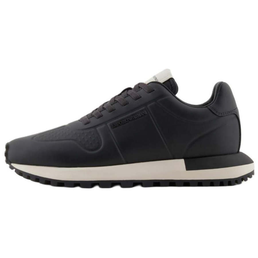 EMPORIO ARMANI Low top Casual Shoes Men's Black