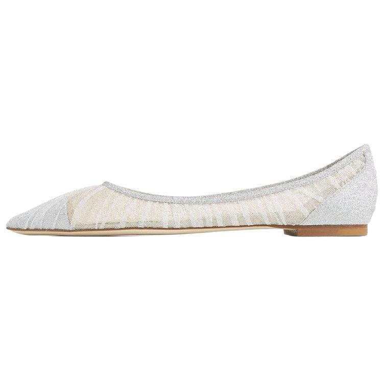 Jimmy Choo Love Mesh Ballerinas