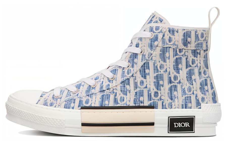 DIOR DIOR B23 High Blue Oblique Kasuri Jacquard