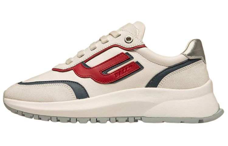 BALLY Demmy Leather Low top Casual Shoes Women's White