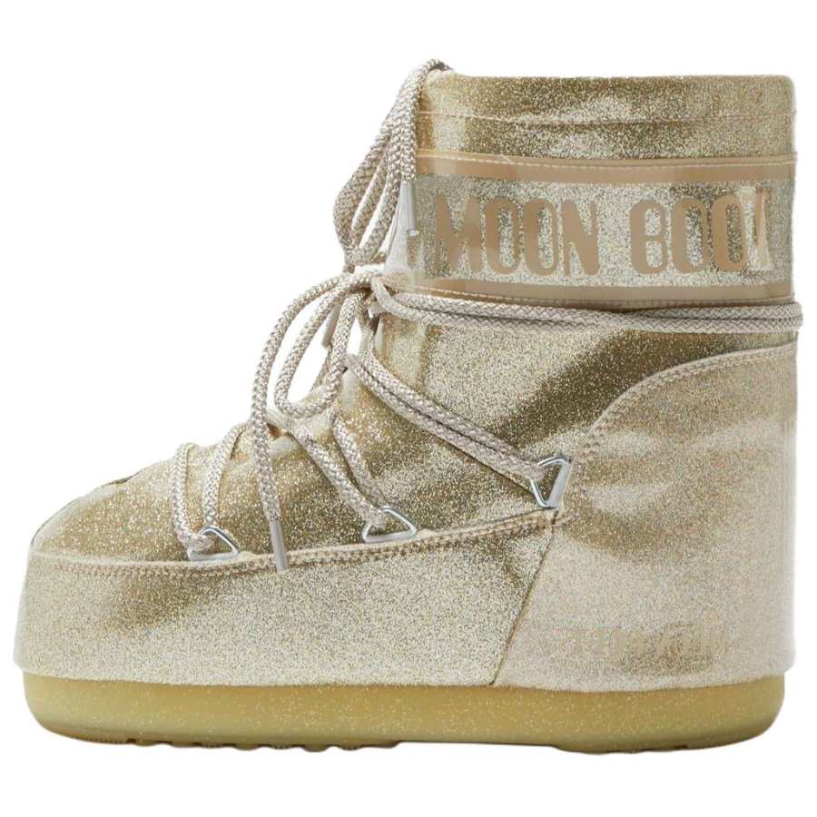 Moon Boot Moon Boot Icon Glitter Low Boot Gold