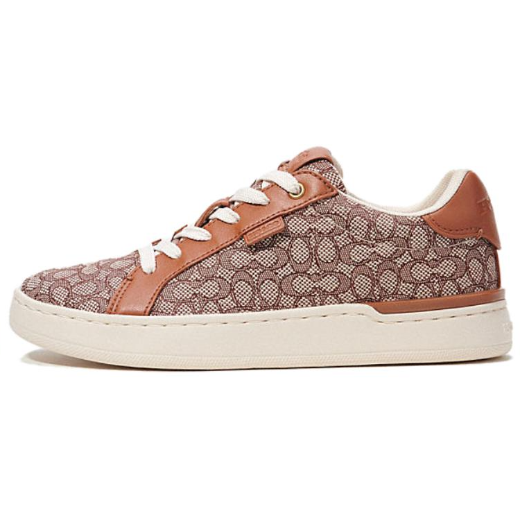 COACH Fabric Low top Casual Shoes Women's Brown