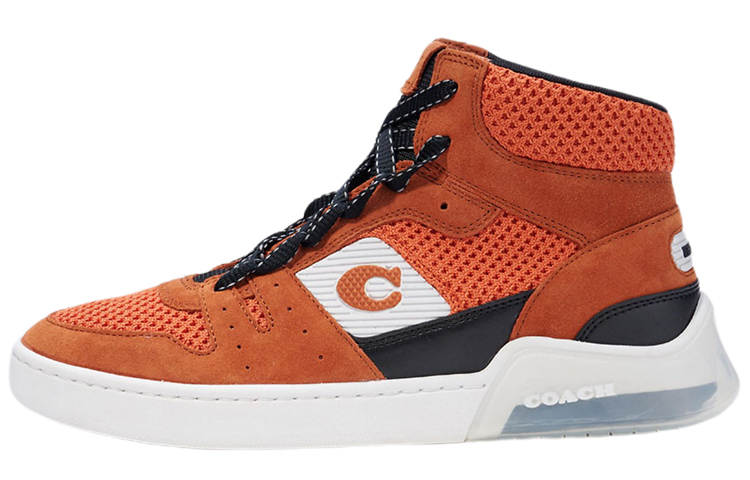 COACH CitySole Leather High top Skateboard Shoes
