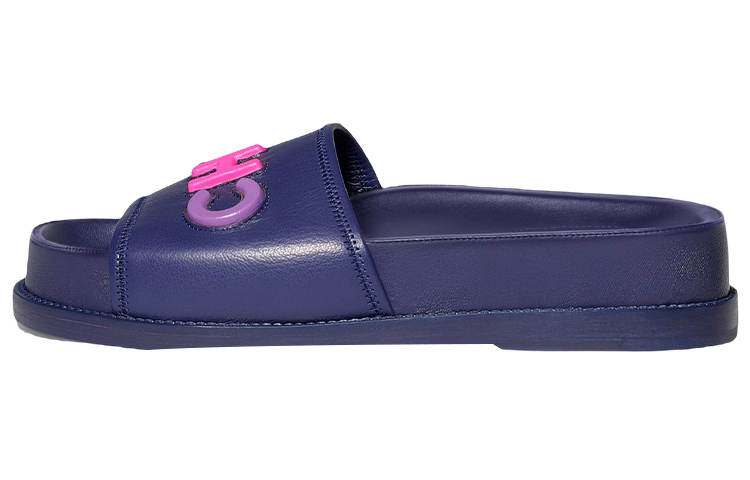 CHANEL CHANEL Slide Slippers Women's Blue
