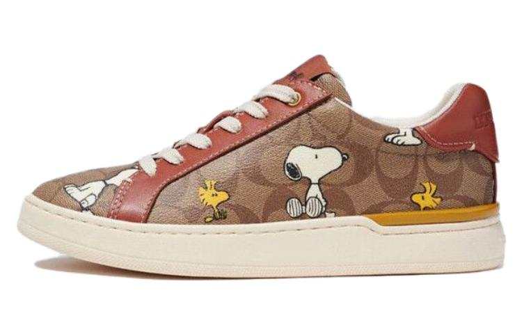 COACH COACH Low top Skateboard Shoes Men's Khaki